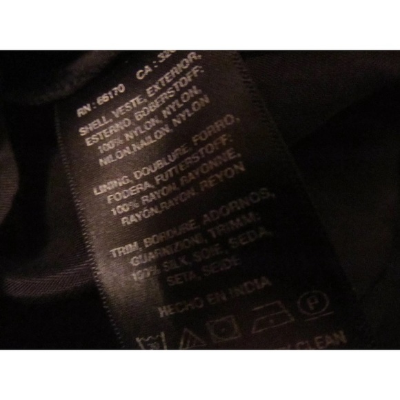 ANTHRO chiffon polka dot boned strapless dress 8 - Picture 6 of 7